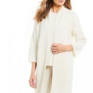 NWOT Eileen Fisher Open Front Duster Cardigan